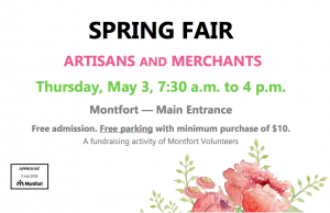 Montfort Spring Fair @ Montfort Hospital Auditorium | Ottawa | Ontario | Canada