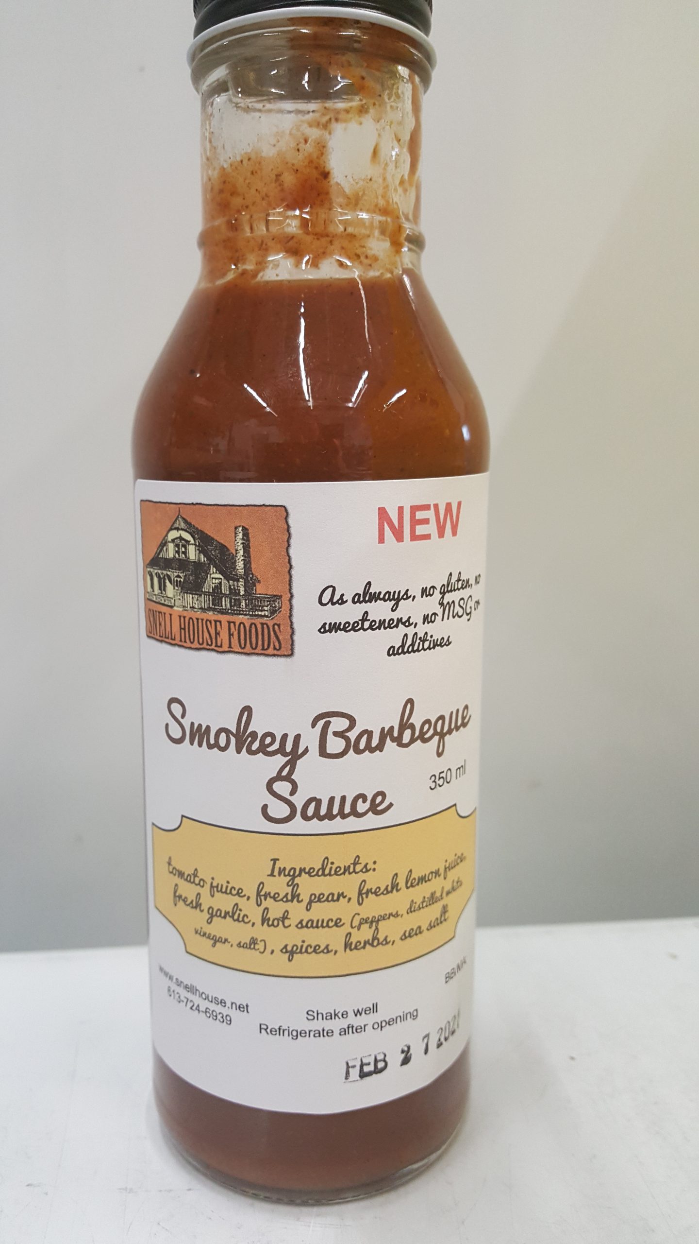 Smokey BBQ Sauce - Snell House Foods